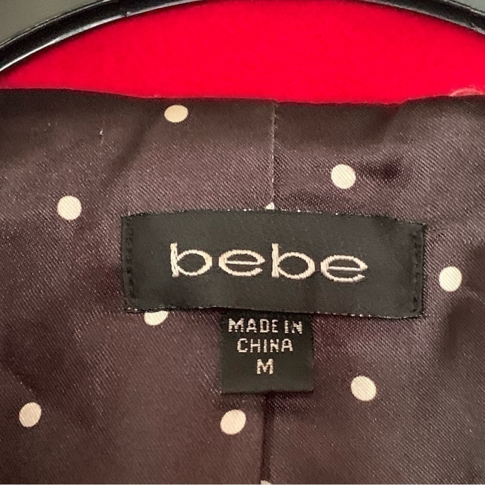 Women’s Bebe Double Breast Short Peacoat - Picture 3 of 5